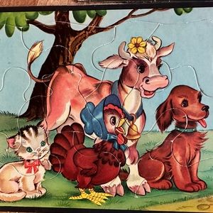 Set of three vintage Whitman Publishing CO. Puzzles VGC